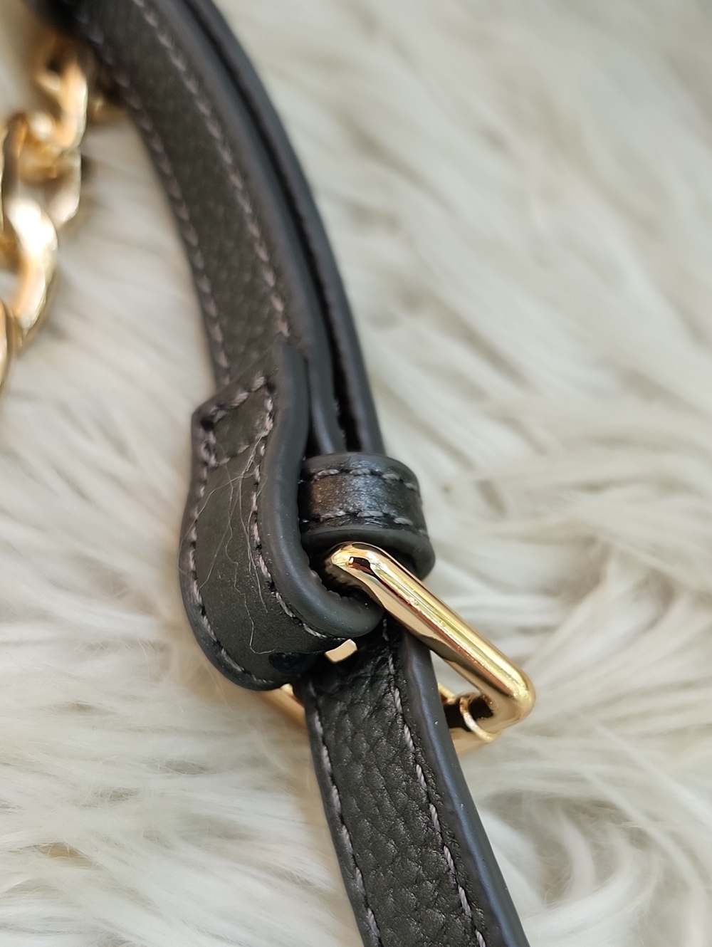 POM POM LONDON ORIGINAL LEATHER BAG - Picture 13 of 16